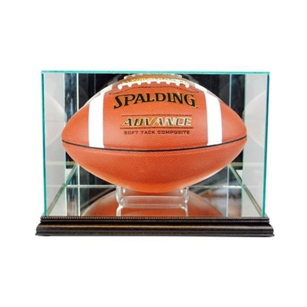 Perfect Cases Perfect Cases FBR-B Rectangle Football Display Case; Black FBR-B - main